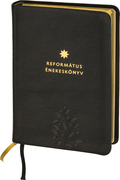Református énekeskönyv, Hymnbook (RÉ21), normal size, leather